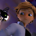 Adrien Agreste and Plagg Adrien Agreste and Plagg